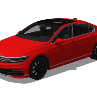 超精细汽车模型 大众迈腾